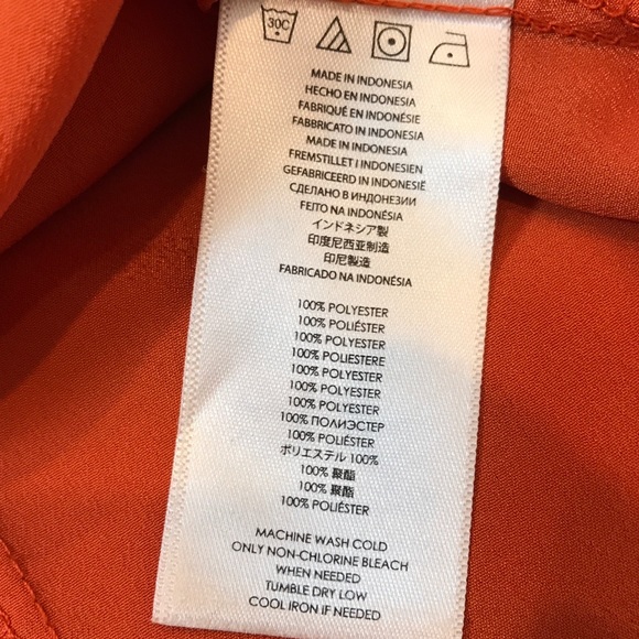 MICHAEL Michael Kors Orange Zip Up Utility Shirt - Picture 7 of 7